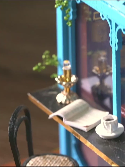 Rose Garden Tea House DIY Miniature House - English Instructions