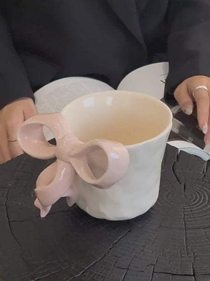 Bowknot Ceramic Mug