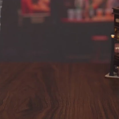 Corner Bar DIY Miniature House - English Instructions