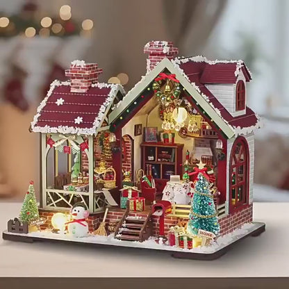Holy Night Warm Pavilion DIY Miniature House - English Instructions