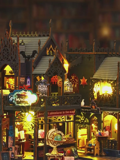 Hogwarts Magic Castle DIY Miniature House - English Instructions