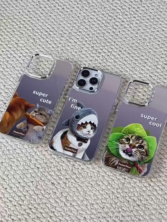Custom Pet Photo Mirror-like Phone Case