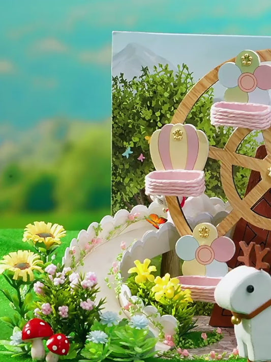 Dreamy Leisure Life DIY Miniature House - English Instructions