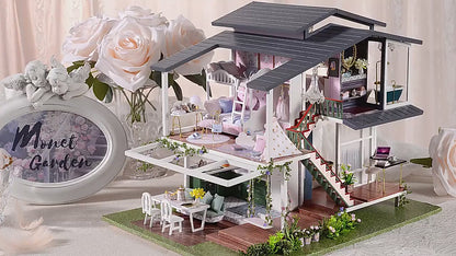 Monet Garden DIY Miniature House - English Instructions