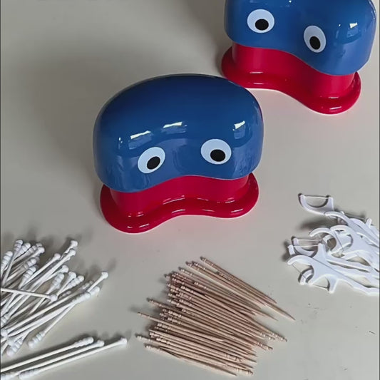 Big Eye-Shaped Dental Floss Organizer Box