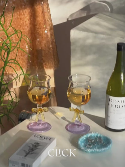Bowknot Glass Stemware