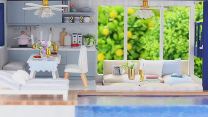 Time Apartment DIY Miniature House - English Instructions