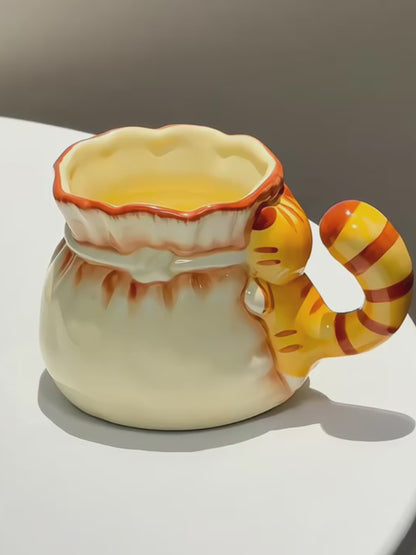 Lucky Bag Kitty Ceramic Mug