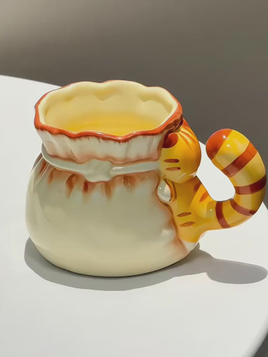 Lucky Bag Kitty Ceramic Mug